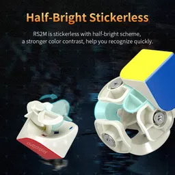 cluttch play 2x2 Cube Puzzle Speed Cube for Beginners Kids & Adults image 2