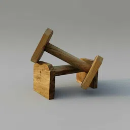 jara 1 kg Wooden pushup bar Home Gym Combo image 3