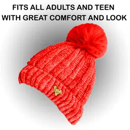 true indea Self Design Beanie image 5