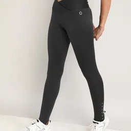 prowl by tiger shroff Solid Women Grey Tights image 2