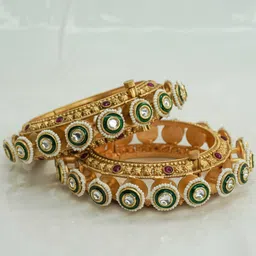 panini jewels Copper Gold-plated Bangle Set image 1