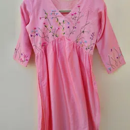 bunkariya Embroidered Women Pink Swimsuit-picture-16