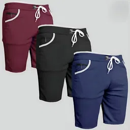 urbx Pack of 3 Solid Men Boxer-picture-19