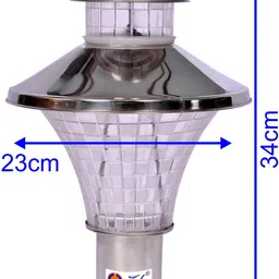 ozel OZ-REEVA-MED-CHRM_PK02 Gate Light Outdoor Lamp image 2