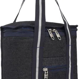loyal choice New trendy Hiquality All Age lunch bags Tiffin bag for men&women. (JEANS 8L) Waterproof Lunch Bag-picture-13