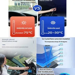 maties Windshield Sun Shade For Renault Pulse image 4