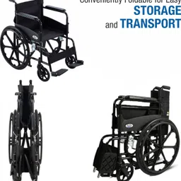 vms careline Select Plus Foldable, Manual Wheelchair image 2