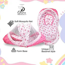 olene Baby Mattress with Mosquito Net/Sleeping Bed & Sleeping Bag/Carry Bag Combo Sleeping Bag image 4