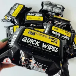 Balaji Trading Shoe Cleaner Wipes 80 Pcs Quick Wipes for Sneakers Removes Dirt Stains Keep a7 Canvas Shoe Cleaner image 4