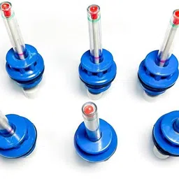 tovokart Battery water level float indicator cap set of 6 pieces (30 mm thread) (Blue) Height Gauge-picture-24