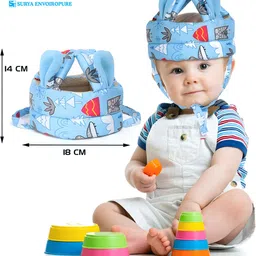 surya kids Baby Safety Helmet With Kneepad image 3