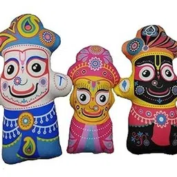 vrindavan Jagannath Baldev Subhdara by "Go Vrinda Studio"- 7 inch image 3