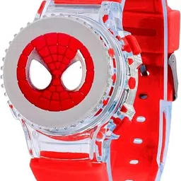 zyvra Digital Watch - For Boys & Girls Spidy-Red-picture-29