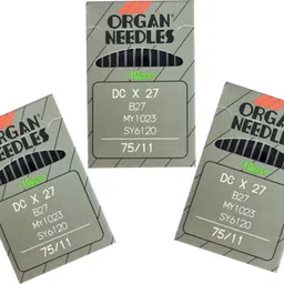 sss Organ DCx27 Sewing Machine Needle SIZE 75/11 Machine Sewing Needle image 3