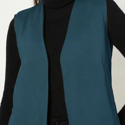 brinns Solid Women Waistcoat image 5
