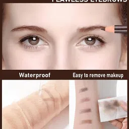 arcanuy WaterProof Long And Lasting Makeup Eye brow pencil image 2