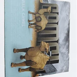 yoy Figure Camel Electric Party Baby Animals Funny Light Pull Music Electronic Model image 2