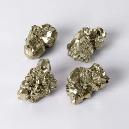 agatesvibe 1PCS Natural Stone Raw Pyrite and Minerals Crystal Healing Regular Oval Crystal Stone image 3