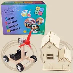 DIY Air House Vehicle and Light House toys | STEM Educational Toys for Kids-image-66