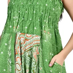 narnari Printed Rayon Women Harem Pants image 4
