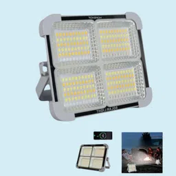 homehop 50W Solar 240 Led Emergency Flood Light Rechargeable Multiple Charging Interfaces, Portable , Waterproof ,Camping Lamp for Home ,Outdoor and House Indoor design Model ABS Material Light Flood Light Outdoor Lamp-picture-18