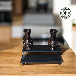 artsn handicraft Dish Drainer Kitchen Rack Wood image 3