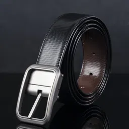 oleo Men Casual Black, Brown Artificial Leather Reversible Belt-picture-11