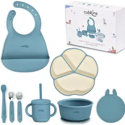 27Pcs Essential Feeding Set for Babies, Infants | BPA Free & Microwave Safe- Food Grade Silicone-image-42