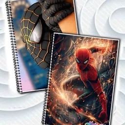 noteit Hero Web-Slinger Edition (Inspired by Spider-Man & Miles Morales) A5 Notebook unruled 200 Pages-picture-43