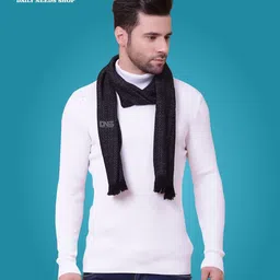 MHAX Striped Men Muffler image 2