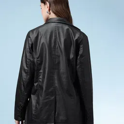glitchez Cotton Coat For Women image 4