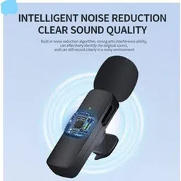 nand Wireless Bluetooth Collar Mic for Youtubers Ideal Microphone M06 Camera Microphone image 2