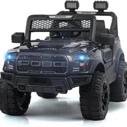 razz bazz Kids Battery Operated Jeep for Kids Ride on Toy with Light & Music 1 to 7 Years Jeep Battery Operated Ride On-picture-30
