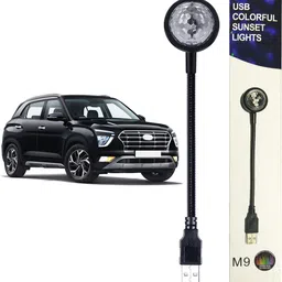 wrader DISCO Projection Light 7 Colors + 9 Functional Modes Light for Creta Car & SUVs Single Disco Ball-picture-36
