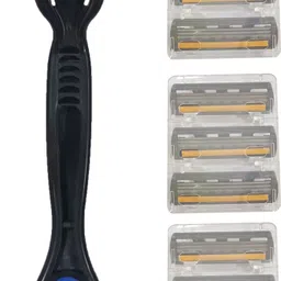 hyzontech Saving Razor | 3 Triple Blade Reusable Razor | Easy Lock, Pivot Razor, Men-picture-21