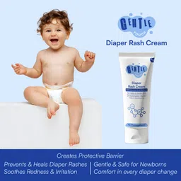 gentle touch Baby Diaper Rash Cream With Zinc Oxide, Organic Calendula, Panthenol & VitaminE image 2
