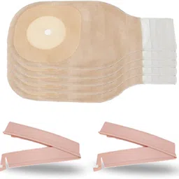 MED CP-170_CC-1005 Clamp Colostomy Transparent Bag with Extra Clamps Films Medical Dressing-picture-10