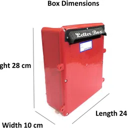 The Game Begins Gate Fitting Type Plastic Letter` Post Mounted Mailbox image 4