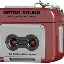 Aviation creation Retro Cassette Tape Recorder Keychain – 15-Second Audio Recorder NA Voice Recorder-image-2