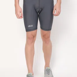 dida Solid Men Dark Grey Cycling Shorts-picture-11