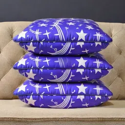 liponos LUXURY Polyester Fibre Abstract Sleeping Pillow Pack of 3-picture-28