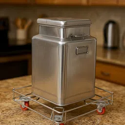 narv Stainless Steel Kitchen Trolley image 2
