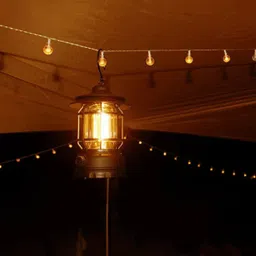 mz L-27(CAMPING LED LIGHT LAMP)Adjustable Brightness Lantern,Table/ Hanging Lantern Black Plastic Hanging Lantern image 5