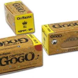 captain gogo Gogo Brown Bleaches white Roll-Out Each Roll 5 mitre Roll-out 5MTR 13 gsm Paper Roll image 1