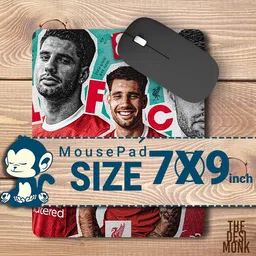 The Desi Monk Dominik S zoboszlai Anti Skid Mouse Pad for Laptops and Computers Non Slip Base Mousepad image 5