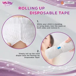 tokibaby Premium Ultra Thin Pull Up Baby Diaper Pants Size XXL from 24 Months (15-25 Kg) - XXL image 4