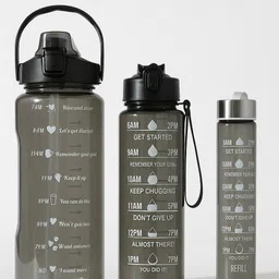 umshubh Water Bottle 2L,700ml,300ml Small / Medium / Large 200 ml-picture-14