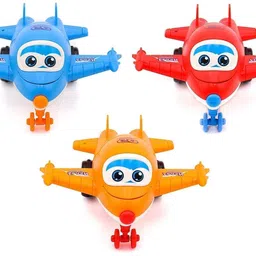 khyali Mini Friction Power Aeroplane Toy with De-Formation Robot Function for Kids|K03-picture-15