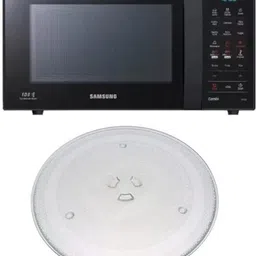 jkbk Glass Plate 10 Inch Compatible with GW732KD Samsung Microwave Fiber Glass Microwave Turntable Plate image 4