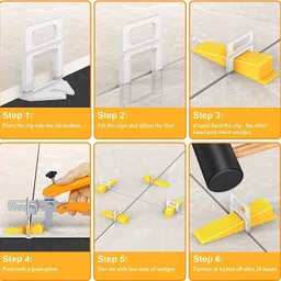 niktion Tile Levelling System Plier Floor Plier Tile Locator Leveling System Punch Plier image 4